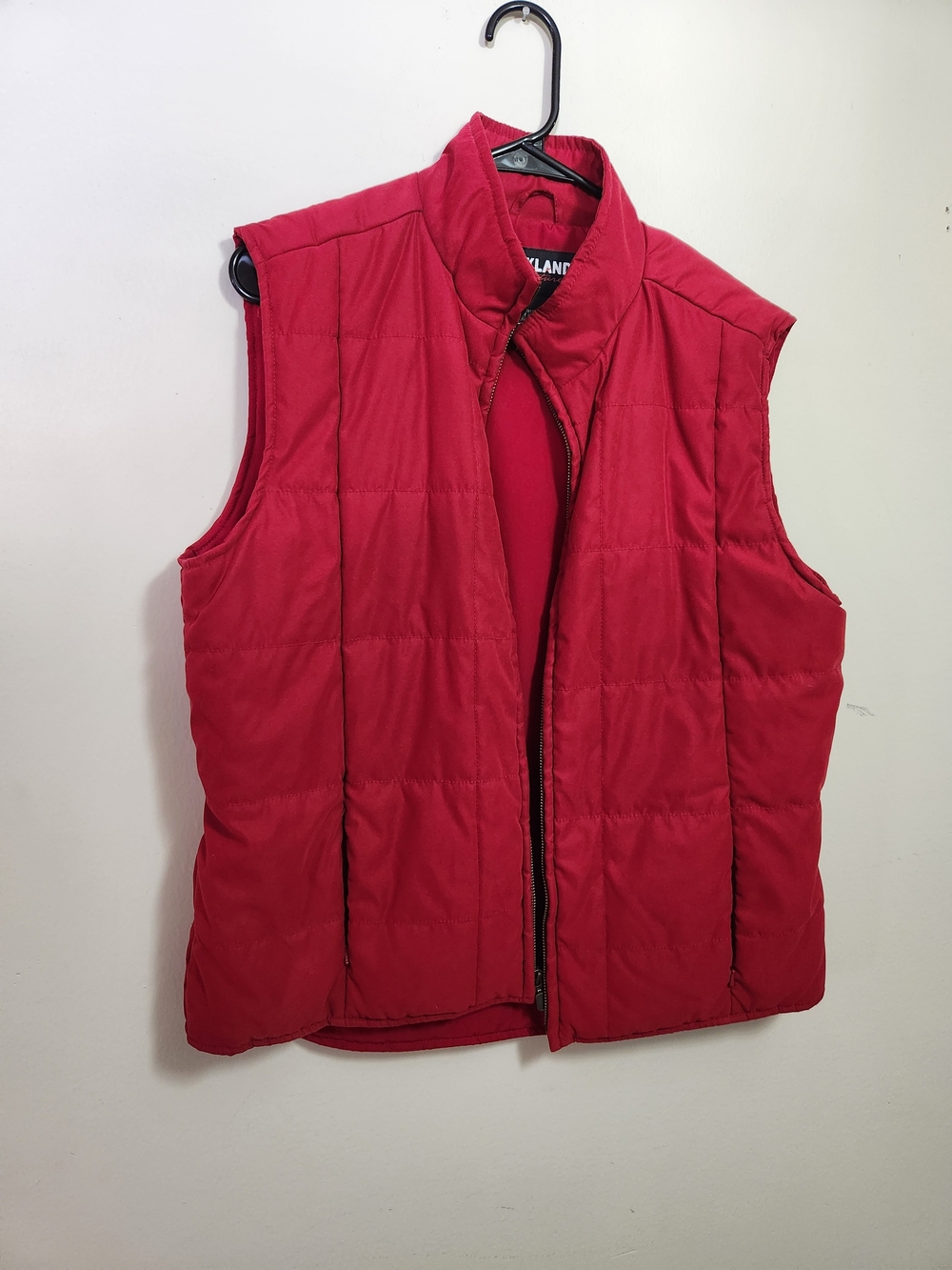 Kirkland Signature Red Quilted Womens Vest